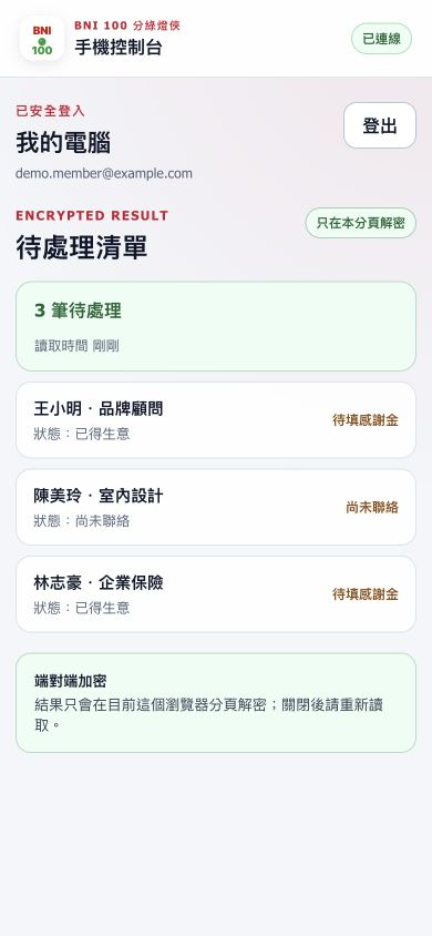 手機端對端加密待處理清單